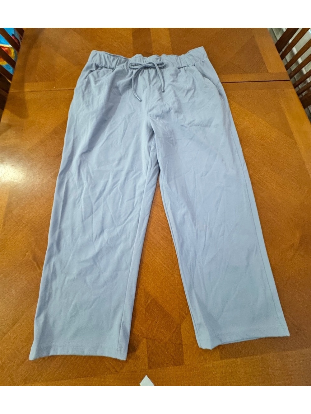 32 Degrees Light Blue Athletic Jogger Pants with Drawstring Waist size L 3213